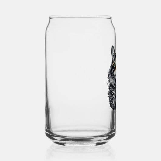 Green Eye Cat ガラス缶 (右)