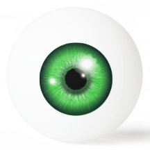 Green Eye Ping pong Ball