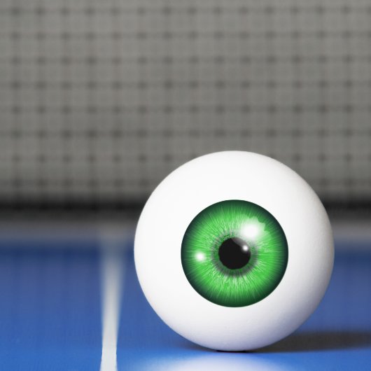 Green Eye Ping pong Ball 卓球ボール (ネット)