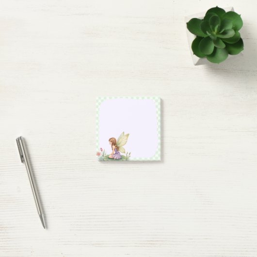 Green Fairy Memo Pad – Enchanting Note-Taking ポストイット (オフィス)