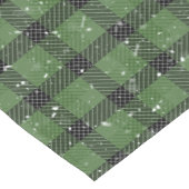 Green family christmas wallpaper ショートテーブルランナー (コーナー)