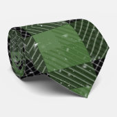 Green family christmas wallpaper ネクタイ (ロール)