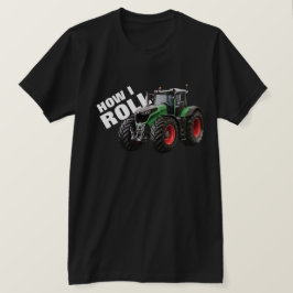 Green Farm Tractor転がと「How I」 Tシャツ