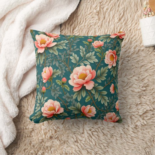 Green field roses クッション (ブランケット)