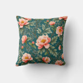 Green field roses クッション (裏面)