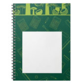 Green Fill In ノートブック (正面)