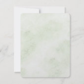 Green Floral Couples Shower  (裏面)