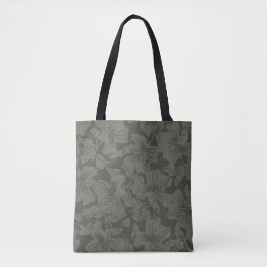 Green Floral seamless pattern backgroundabstract, トートバッグ (正面)