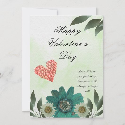 Green Flower - A Love Like No Other シーズンカード (正面)