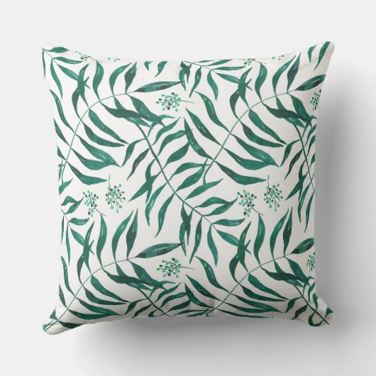 Green Foliage クッション (裏面)