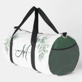 Green Foliage Personalized Gym Duffel Bag ダッフルバッグ (右コーナー)