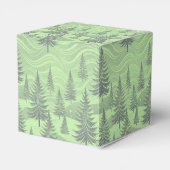 Green Forest Christmas フェイバーボックス (裏面サイド)