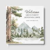 Green Forest Vacation Rental House Welcome ゲストブック (正面)