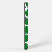 Green Four Leaf Clover Pattern Case-Mate iPhone Ca iPhoneケース (右側面)
