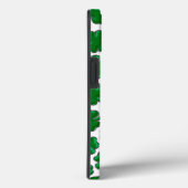 Green Four Leaf Clover Pattern Case-Mate iPhone Ca iPhoneケース (裏面 / 右)