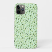 Green Four Leaf Clovers St Patricks Day Case-Mate iPhoneケース (裏)