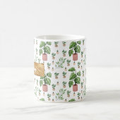 Green fresh Plant Lovers モーフィングマグカップ (中央)