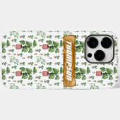 Green fresh Plant Lovers Case-Mate iPhoneケース (裏面 (横))