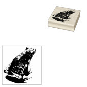 Green Frogプロファイルゴムスタンプ ラバースタンプ (押印)