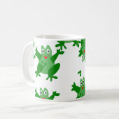 Green Frog コーヒーマグカップ (正面左)