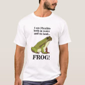 Green Frog Lovers Funny Tシャツ (正面)