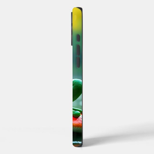 Green Frog Phone Case Case-Mate iPhoneケース (裏面 / 左)