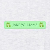Green Frog School Clothing Kids' Labels ラベル (デザイン2)