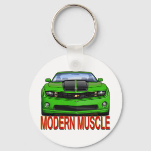 GREEN_FRONT_CAMARO.png キーホルダー