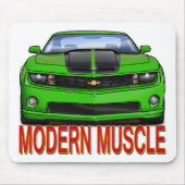 GREEN_FRONT_CAMARO.png マウスパッド (正面)