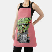 Green Garbage Monster エプロン (インサイチュ)
