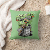 Green Garbage Monster クッション (ブランケット)