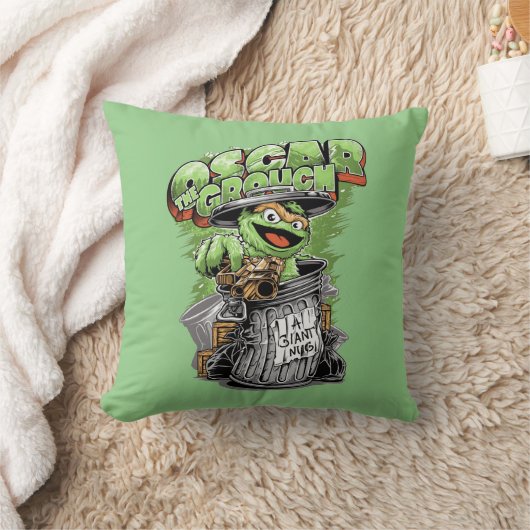 Green Garbage Monster クッション (ブランケット)