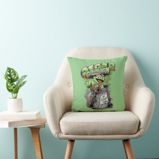 Green Garbage Monster クッション (椅子)