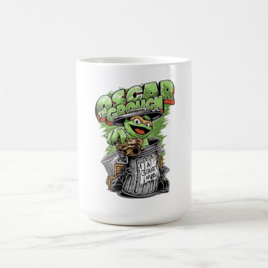 Green Garbage Monster  コーヒーマグカップ (中央)