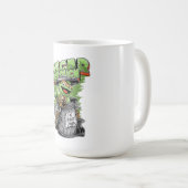 Green Garbage Monster  コーヒーマグカップ (正面右)