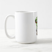 Green Garbage Monster  コーヒーマグカップ (左)