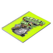 Green Garbage Monster  ノートブック (左側)