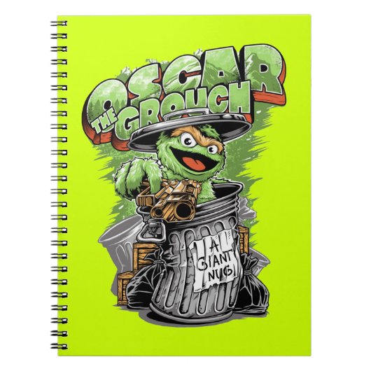 Green Garbage Monster  ノートブック (正面)