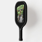 Green Garbage Monster  ピックルボールラケット (左)