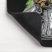 Green Garbage Monster  マウスパッド (コーナー)