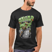 Green Garbage Monster Playera Tシャツ (正面)