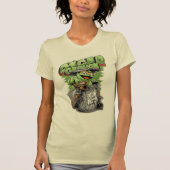 Green Garbage Monster Tシャツ (正面)