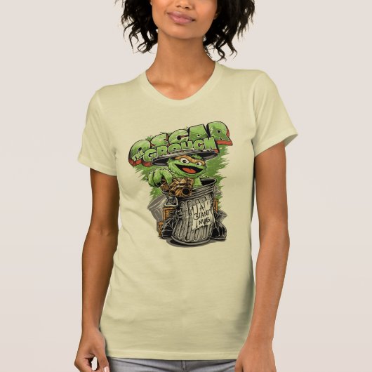 Green Garbage Monster Tシャツ (正面)