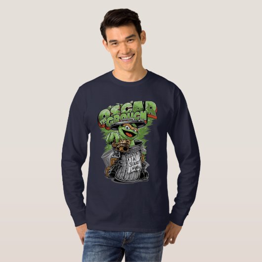 Green Garbage Monster Tシャツ (正面フル)