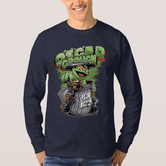 Green Garbage Monster  Tシャツ (正面)