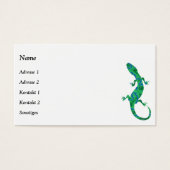 Green Gecko名刺 (正面)
