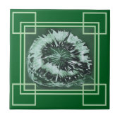 Green Gem Geometrics タイル (正面)