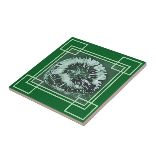 Green Gem Geometrics タイル (側面)