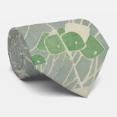 Green Geometric 1915 Hannah Borger Overbeck ネクタイ (ロール)