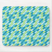Green Geometric Pattern Mouse Pad マウスパッド (正面)